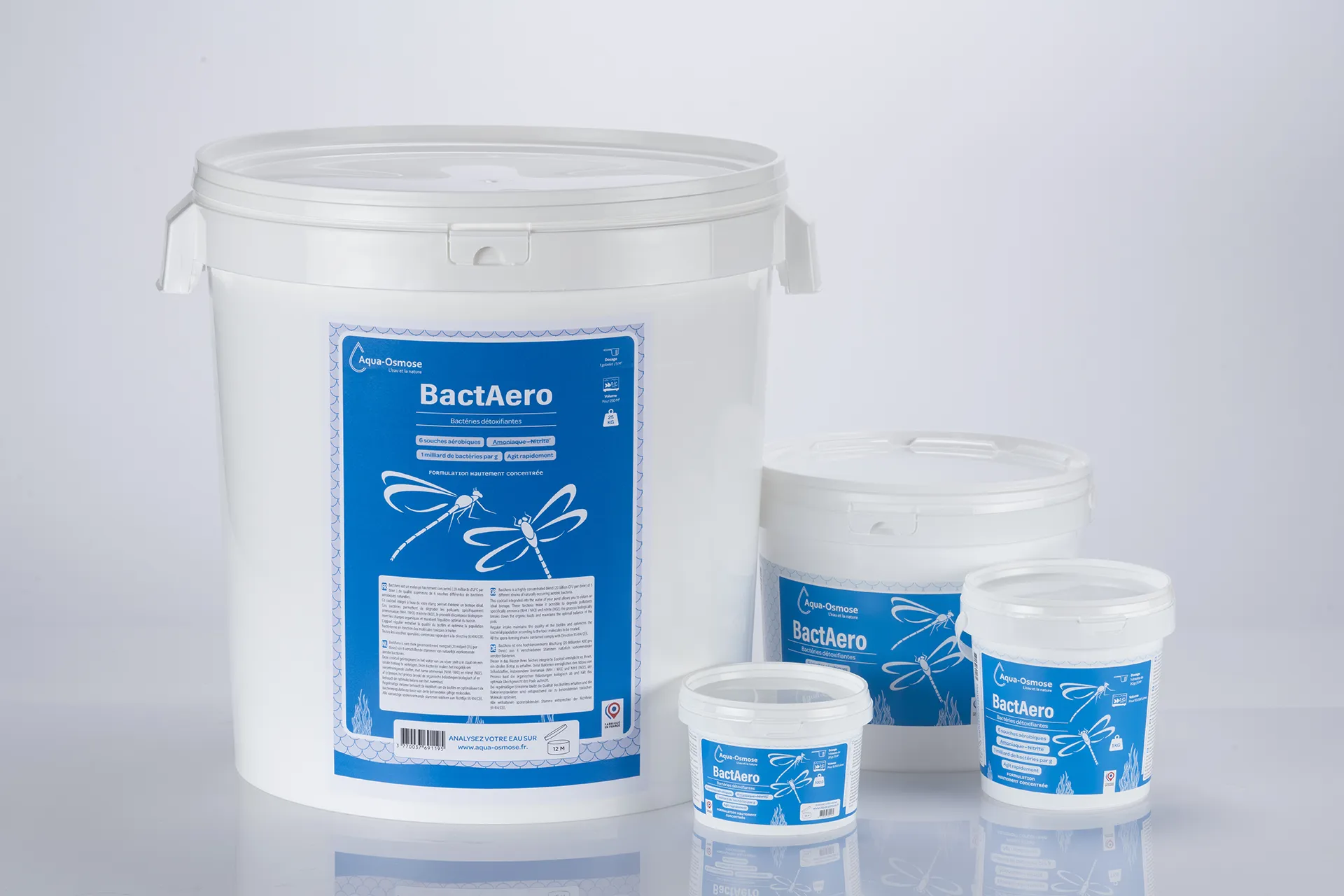 Bact Aéro, Bactéries, Aqua Osmose